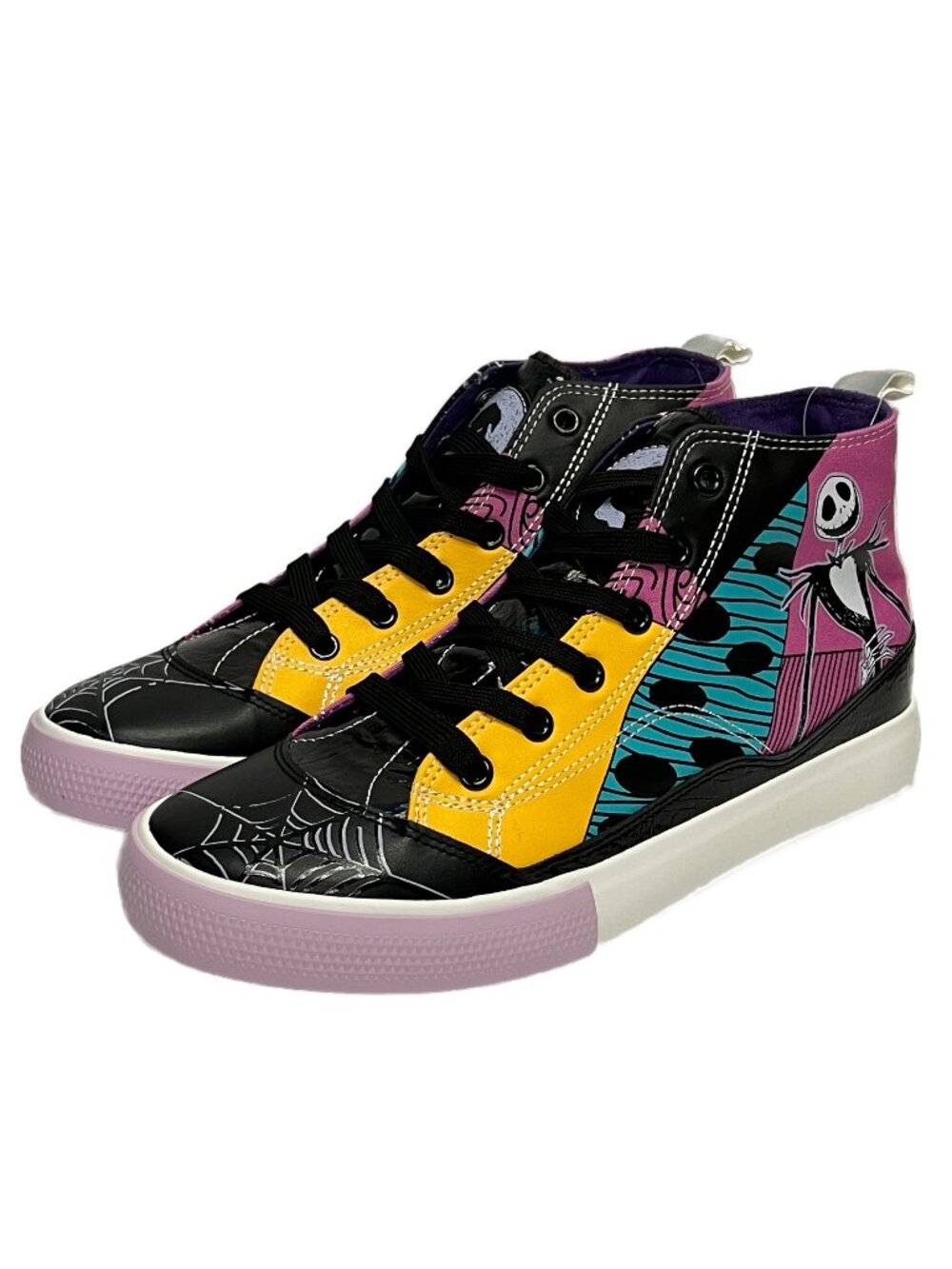 The Nightmare Before Christmas Sneakers High Top Shoes 8.5 NWT